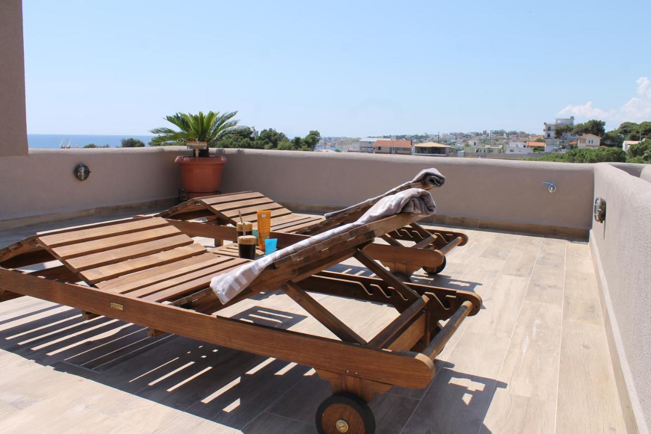 Sea View Apartment 15 Min From Athens Airport Néa Mákri Exterior foto